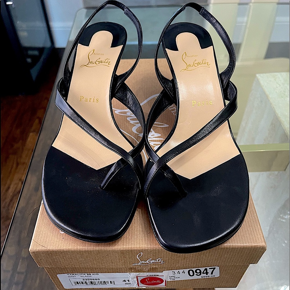 Pre-loved Christian Louboutin Taralita sandals